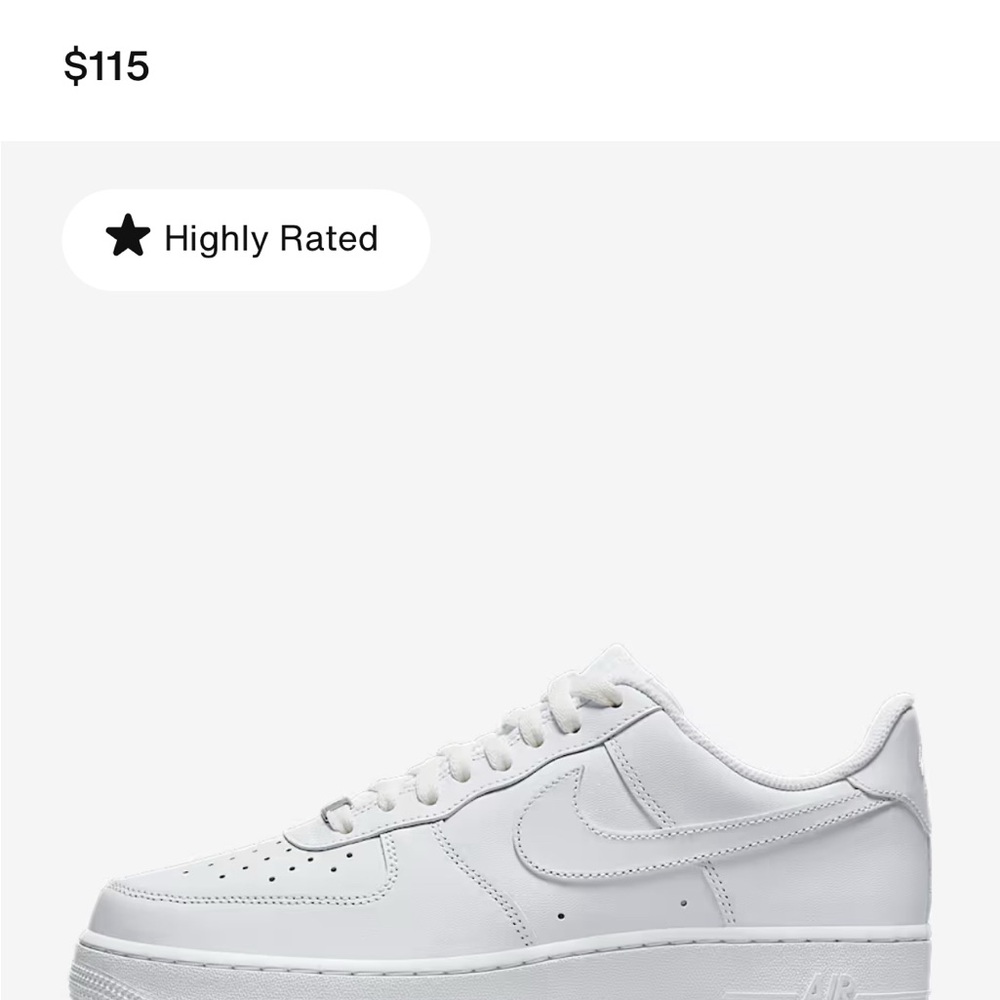 Nike White Air Force 1 ‘07 Sneakers